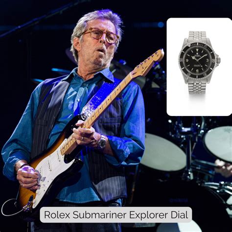 rolex submariner eric clapton|eric clapton watches.